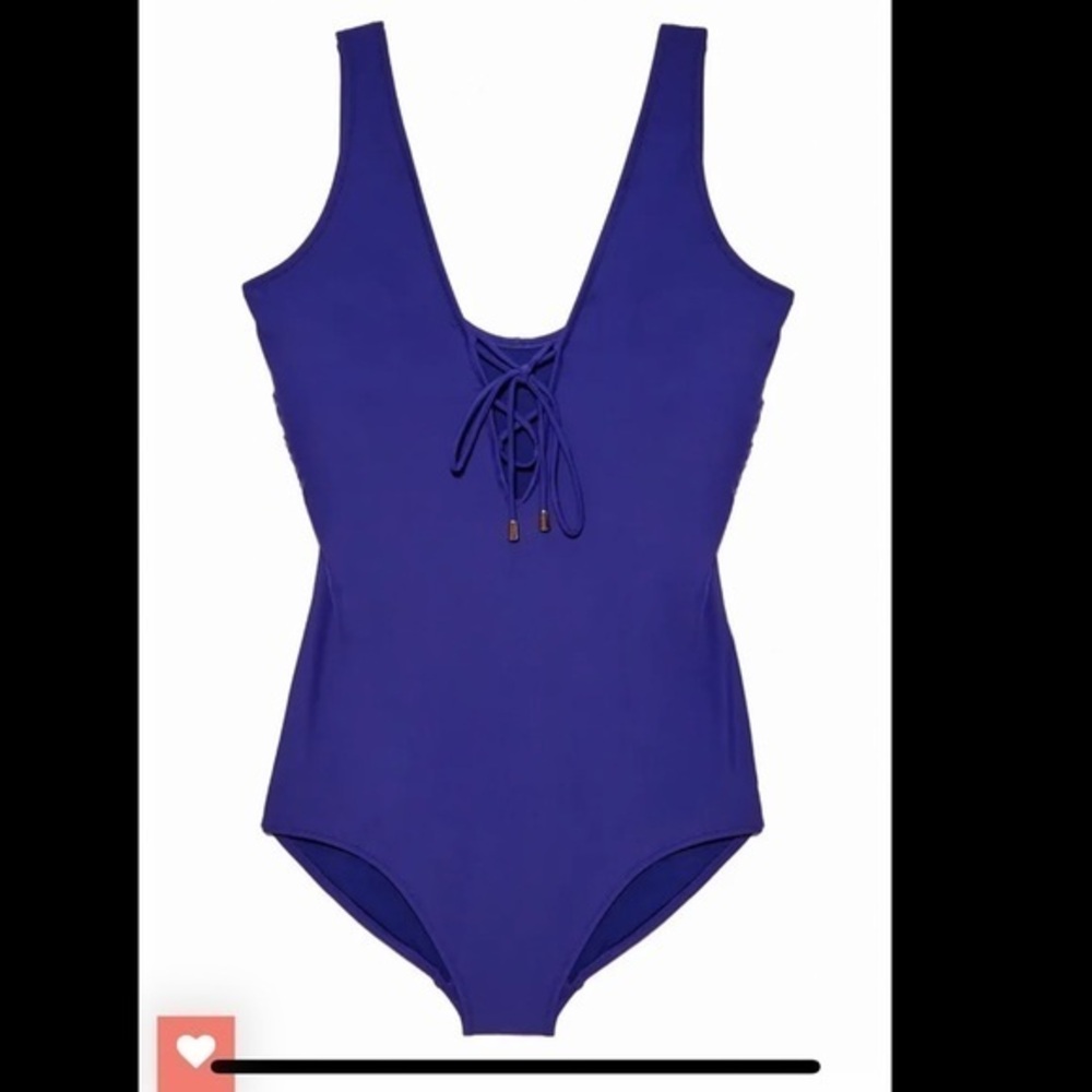 Paramour Jisoo Lace Up One Piece Swimsuit